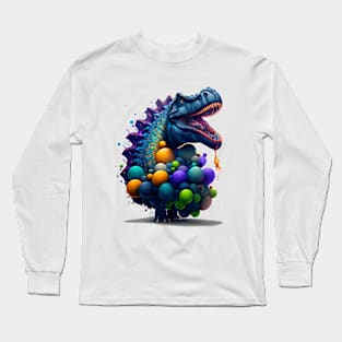 Pop Culture Dinosaur Long Sleeve T-Shirt